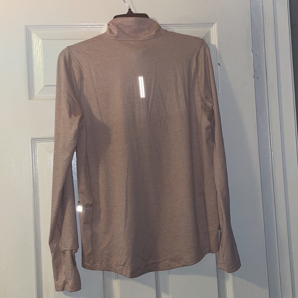 Nike 1/2 Zip Womens Dri Fit Element Running Active Top - pink - Picture 4 of 16